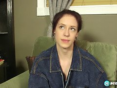 Bruinharig, Hd, Masturbatie, Naakt, Kut duiken, Alleen, Tiener, Nat