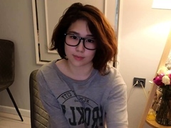 Sexy teen ebony solo toy masturbation