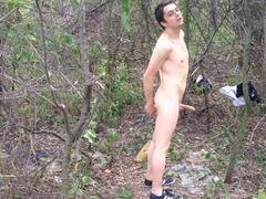Lad, forest, gay anal