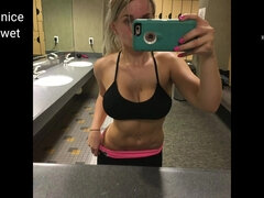 Gros seins, Blonde, Plantureuse, Compilation, Femme dominatrice, Seins naturels, Solo, Nénés