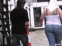 デカ尻, デカパイ, フェラチオ, ぽちゃ, ハードコア, Hd, 巨大, 現実