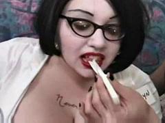 Goth Nurse: Big Tits, Big Ass  Fansly Porn