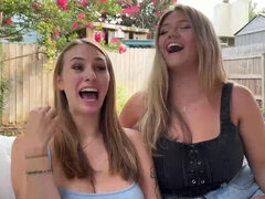 Блондинки, Минет, Белье, От первого лица, Чулки, Втроем