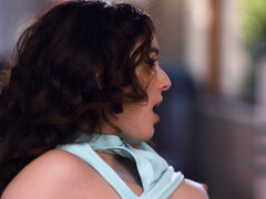 Brunette brune, Léchez, Chatte