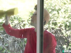 ブロンド, フェラチオ, 捕まる, ハードコア, 巨大, 熟年, フェラする, 妻