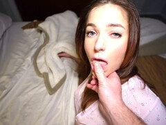 Step sis bathroom, hottest blowjob, step sis hot