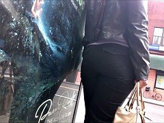 Ass, Black, Bus, Ebony, Fat, Voyeur