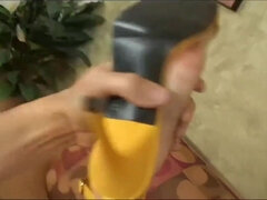 Blondine, Spermaladung, Schwanz, Handjob, Hd, Milf, Mutti, Pov