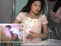 Anal, Asiatique, Grosse bite, Médecin, En levrette, Fétiche, Hard, Plan cul à trois