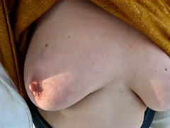Bondage discipline sadomasochisme, Flashing, Hardcore, Buiten, Openbaar, Billekoek, Tieten likken
