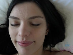 Enthousiasteling, Sperma, Vingeren, Vriendin, Zoenen, Olie, Orgasme, Nat
