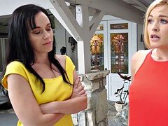 Blonde, Fingering, Group, Licking, Teen