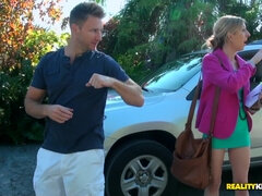 素人, 美人, ベッドルーム, ブロンド, 顔射, 指いじり, オナニー, オマンコ