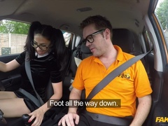 Leie, Blasen, Auto, Hundestellung, Im freien, Pov, Muschi