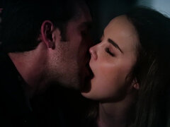 Amerikaans, Kont, Grote mammen, Stel, Sperma shot, Sperma in gezicht, Zoenen, Natuurlijke tieten