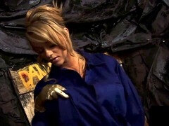 Pijpbeurt, Sperma shot, Hakken, Man, Panty, Kut duiken, Geschoren