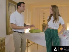 Lena Paul Sex Massage - Big Tits Hairy Pussy Fucked Doggystyle & Cowgirl by Masseur Alex Legend