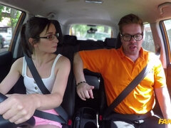 Amateur, Mamada, Polla, Europeo, Corridas faciales, Gafas, Italiano, Al aire libre