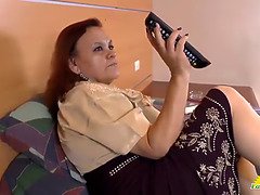 Ass, Brunette, Busty, Granny, Masturbation, Mature, Mom, Solo