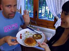 Anal, Asiático, Mamada, Cocina