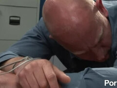 Blasen, Britisch, Braunhaarige, Spermaladung, Hd, Milf, Büro, Muschi