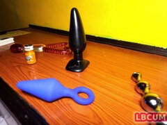 Horny ladyboy booty bareback and toying