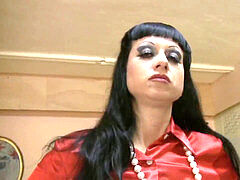 汚れた　, 言葉責め, ドイツ人, オナニー, 淫乱熟女, 愛人, サテン