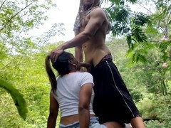 Africain, Amateur, Sucer une bite, Brésilienne, Éjaculer dans la bouche, Noir ébène, Suçant, Plan cul à trois