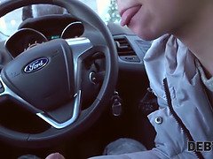 フェラチオ, 車, バック, ハードコア, Hd, お金, 現実, ラフ