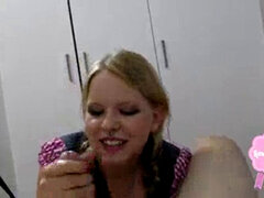 Lunalove, deep-throat, light-haired