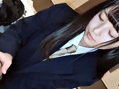Bezaubernd, Leie, Asiatisch, Blasen, Japanische massage, Mutti