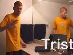 18, 浴室, イく瞬間, ゲイ, シャワー, 一人