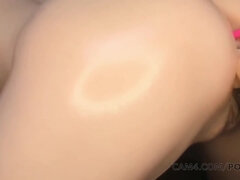 デカ尻, 女, フランス人, オマンコ, ティーン, 締まりの良い, ウェブカメラ, 濡れ