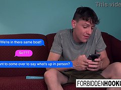 Step-siblings get naughty & fuck each other hard in taboo hookups frenzy!