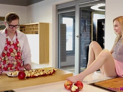 Blonde, Sucer une bite, Hard, Hd, Soeurs, Adolescente, Nénés