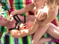 Leie, Grosse titten, Schwanz, Selbstgemacht, Reif, Milf, Im freien, Titten