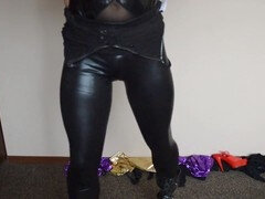 Bisexuell, Schwarz, Schwarz, Füsse, Hd, Lingerie, Strumpfhose, Elasthan