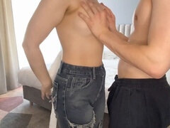 Leie, Blasen, Freund, Paar, Besamung, Polisch, Reiten, Jungendliche (18+)