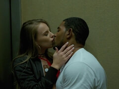 Anal, Cul, Noire, Brunette brune, Tir de sperme, Hd, Interracial, Nénés