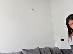 素人, デカチン, フェラチオ, カワイイ, ハードコア, ラティーナ, 下着, ハメ撮り