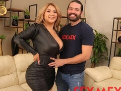 デカ尻, デカチン, デカパイ, フェラチオ, バック, 淫乱熟女