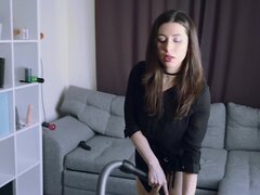 Consolador, Masturbación, Montar, Ruso, Solo, Adolescente, Juguetes, Camara web
