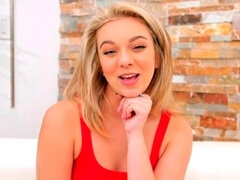 Big-bottomed blonde babe Tiffany Watson fucked by a pretty massive penis