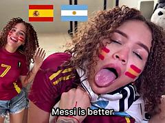 Spanish Fan Pounds Alejaandalejos Big Butt After Final