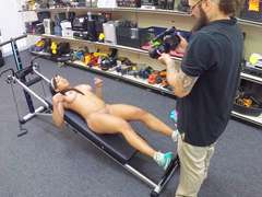 Amateur, Black, Deepthroat, Ebony, Gym