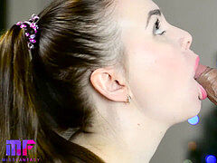 Christmas introduce from stepsister. pulsating oral creampie