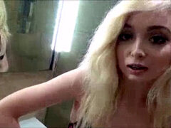 18 ans, Éjaculation interne, Pieds, Petite femme, Lécher le sphincter