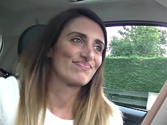 Gros seins, Sucer une bite, Tir de sperme, Groupe, De plein air, Public, Plan cul à trois, Nénés