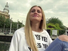 Enthousiasteling, Grote lul, Blond, Rondborstig, Sperma, Flexibiel, Hardcore, Natuurlijke tieten