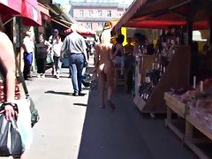 Amateur, Gros seins, Nue, De plein air, Public